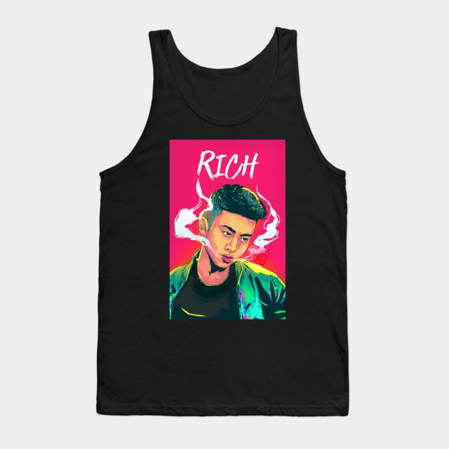 Rich Brian Is Heating Up Tank Top by hansoloski